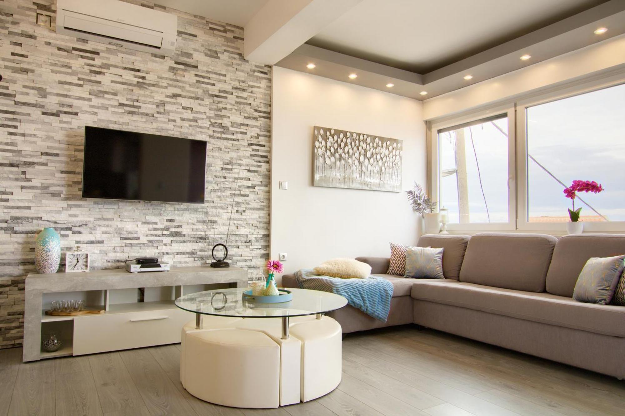 Luxury Sunrise Jacuzzi Apts, 50 M From The Beach Kali Værelse billede